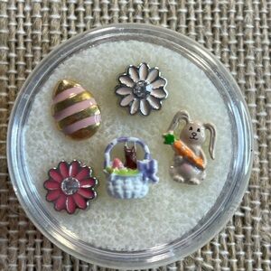 Origami Owl Easter-Themed Small Charms Set